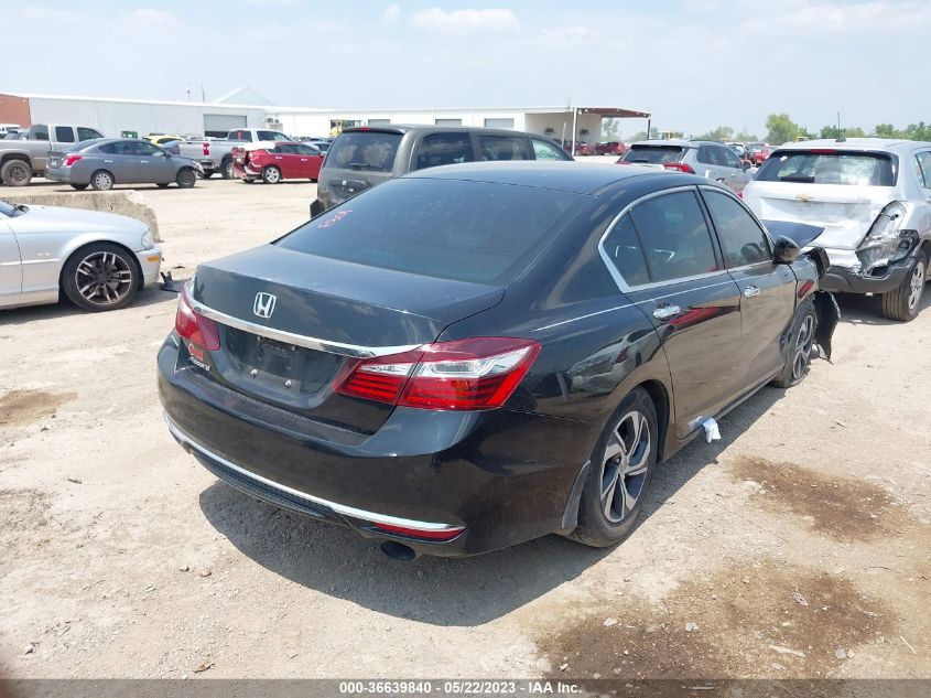 2016 HONDA ACCORD SEDAN LX - 1HGCR2F31GA247985
