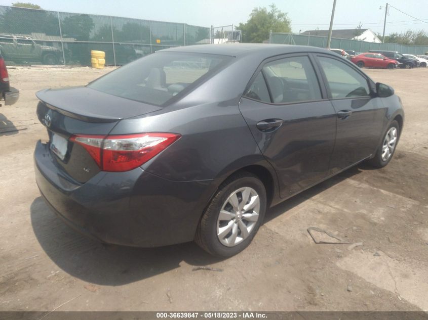 2016 TOYOTA COROLLA LE - 5YFBURHE6GP420380