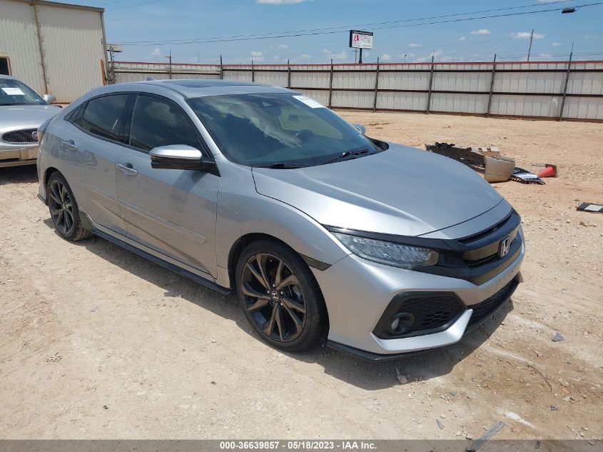 2018 HONDA CIVIC HATCHBACK SPORT TOURING - SHHFK7H9XJU212664