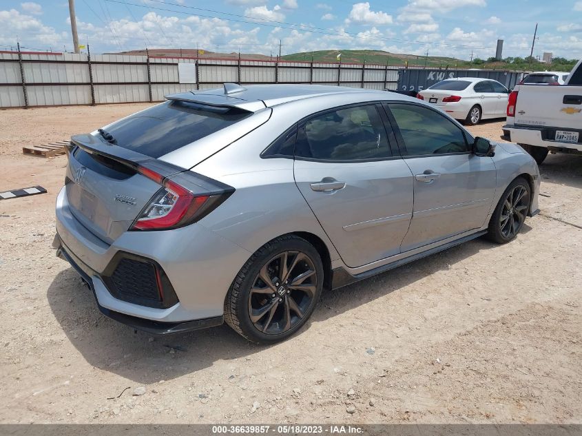 2018 HONDA CIVIC HATCHBACK SPORT TOURING - SHHFK7H9XJU212664