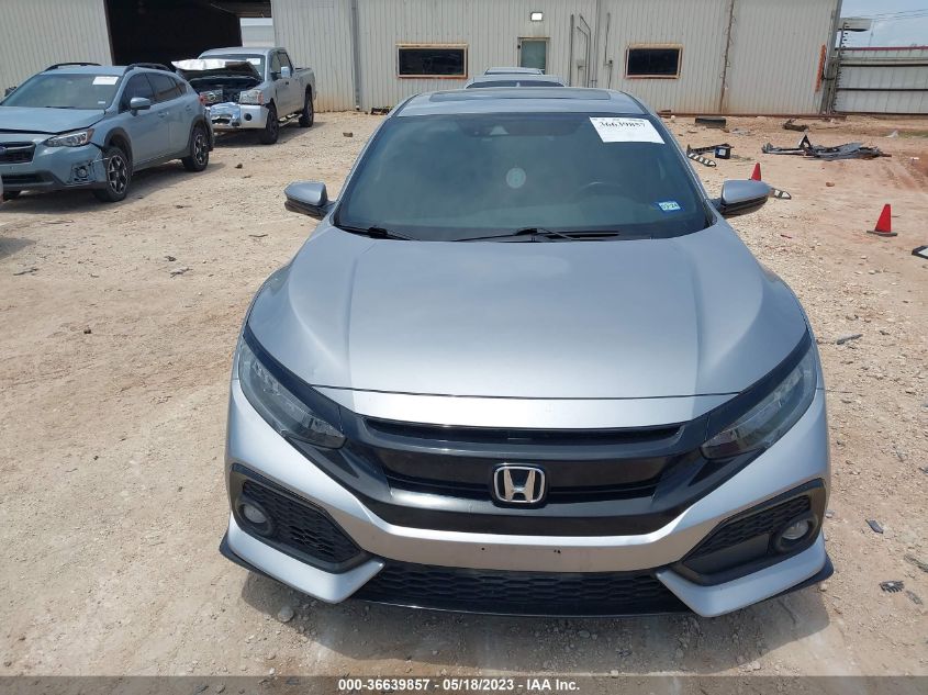 2018 HONDA CIVIC HATCHBACK SPORT TOURING - SHHFK7H9XJU212664