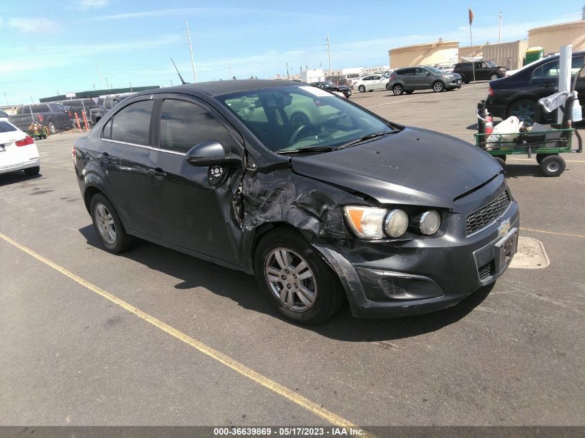 2014 CHEVROLET SONIC LT - 1G1JC5SHXE4110798