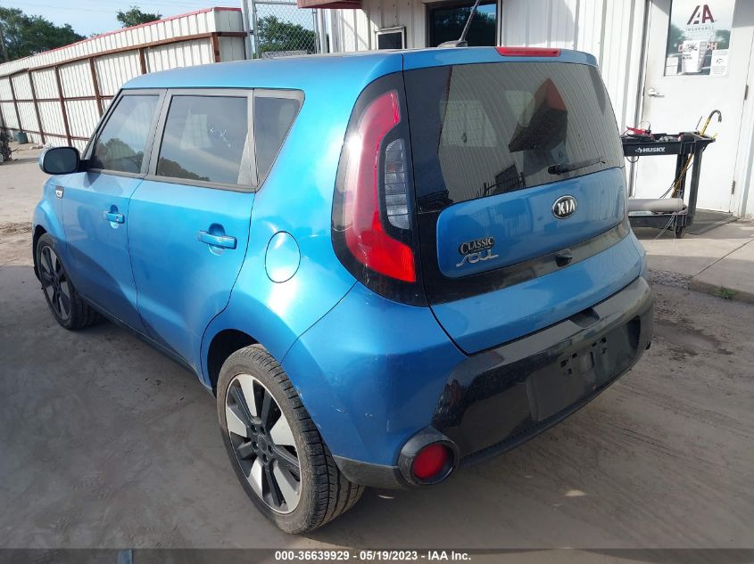 2016 KIA SOUL + - KNDJP3A50G7354081