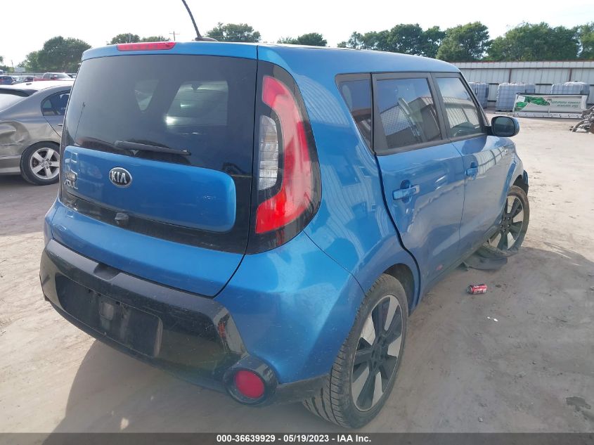 2016 KIA SOUL + - KNDJP3A50G7354081