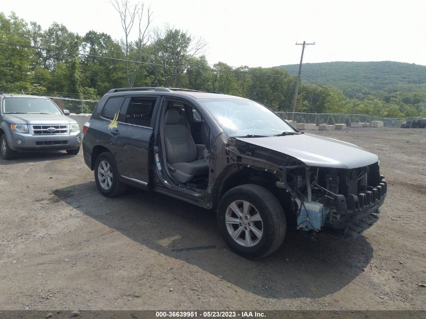 2013 TOYOTA HIGHLANDER - 5TDBK3EH3DS264822