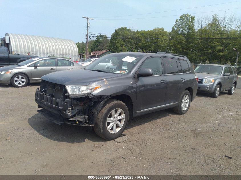 2013 TOYOTA HIGHLANDER - 5TDBK3EH3DS264822