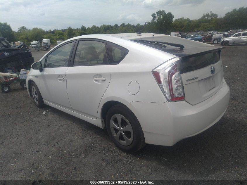 2015 TOYOTA PRIUS FOUR - JTDKN3DU0F0431522