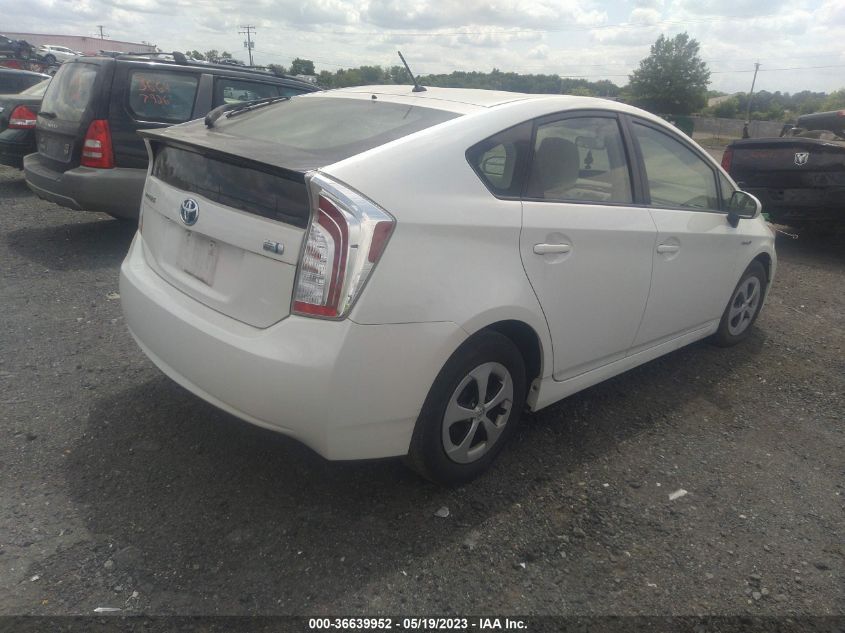 2015 TOYOTA PRIUS FOUR - JTDKN3DU0F0431522