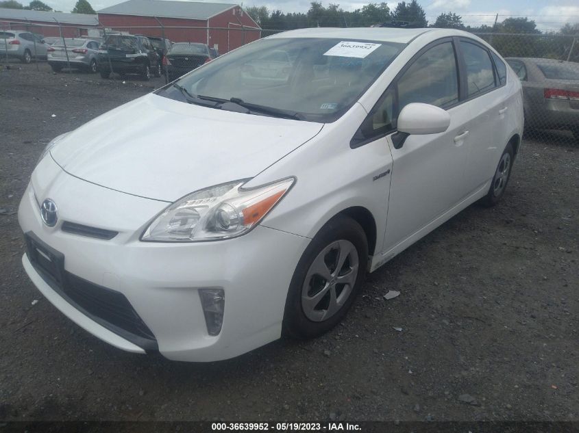 2015 TOYOTA PRIUS FOUR - JTDKN3DU0F0431522