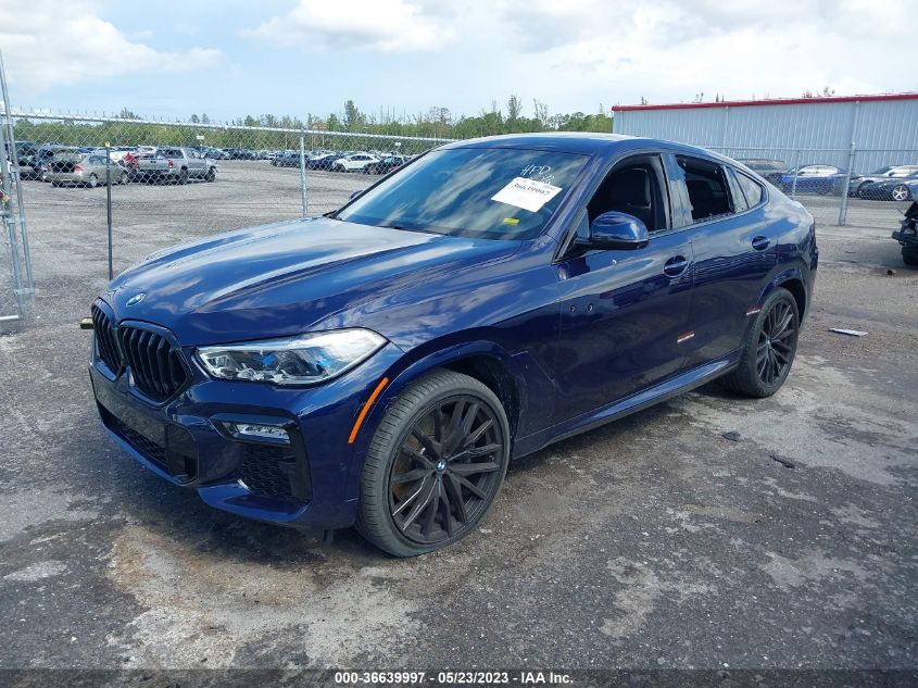 2020 BMW X6 XDRIVE40I - 5UXCY6C04L9D01974