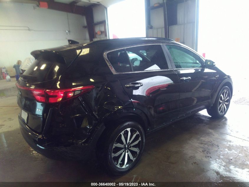 2018 KIA SPORTAGE EX - KNDPNCAC4J7308582