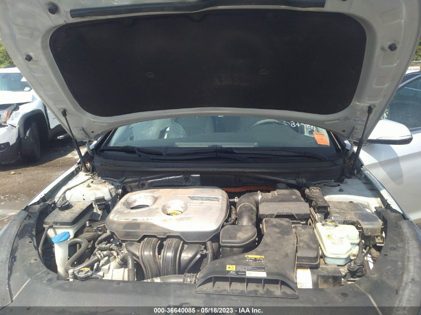 2019 HYUNDAI SONATA HYBRID LIMITED - KMHE34L37KA084983