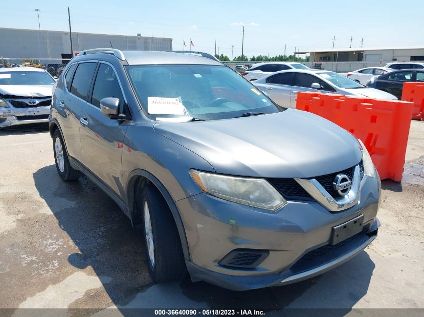 2015 NISSAN ROGUE SV - KNMAT2MT2FP538436