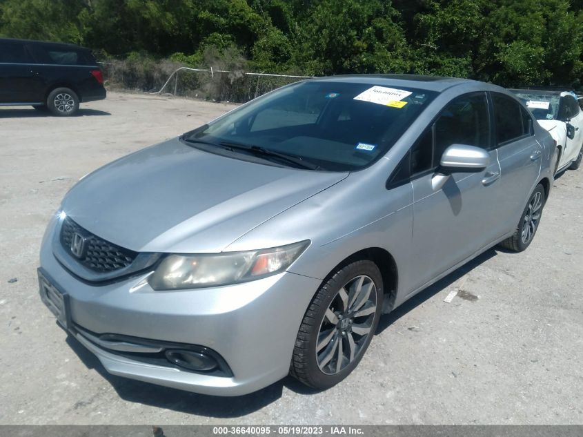 2014 HONDA CIVIC SEDAN EX-L - 19XFB2F97EE076562