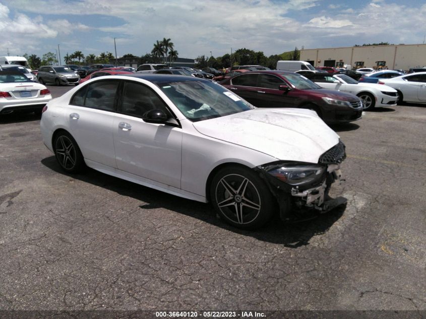 2022 MERCEDES-BENZ C-CLASS C 300 - W1KAF4HB7NR056235