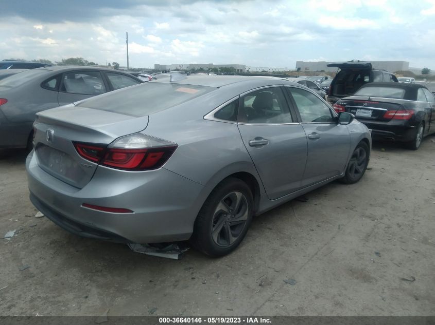 2019 HONDA INSIGHT LX - 19XZE4F13KE013626