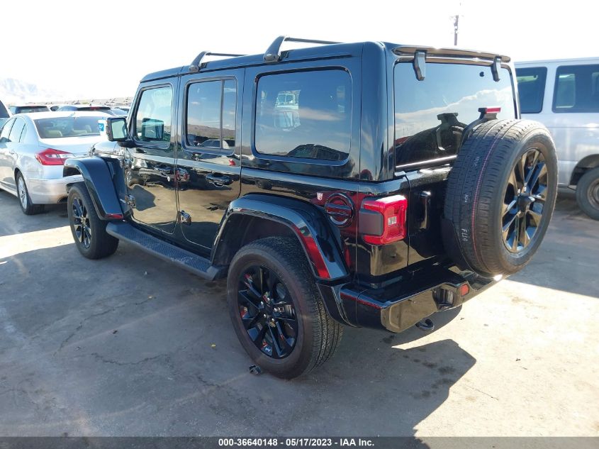 2021 JEEP WRANGLER UNLIMITED SAHARA HIGH - 1C4HJXEGXMW705700