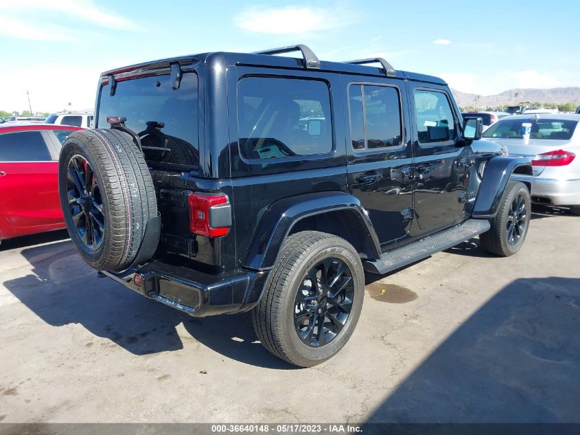 2021 JEEP WRANGLER UNLIMITED SAHARA HIGH - 1C4HJXEGXMW705700
