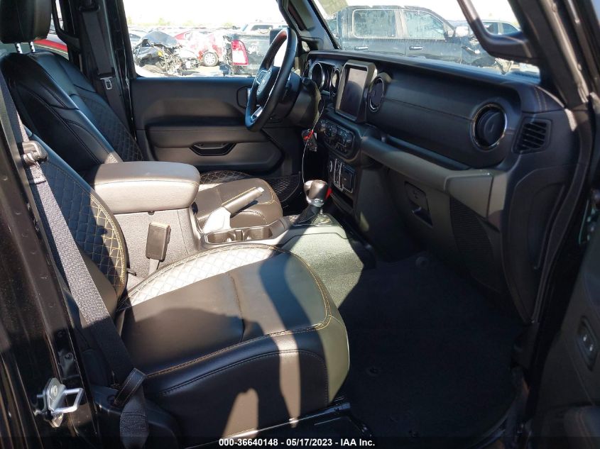 2021 JEEP WRANGLER UNLIMITED SAHARA HIGH - 1C4HJXEGXMW705700