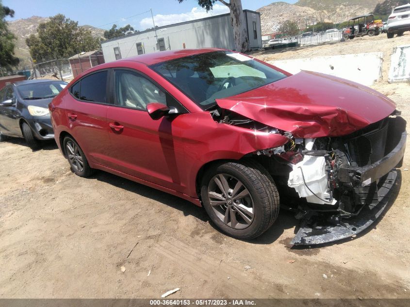 2018 HYUNDAI ELANTRA SEL - 5NPD84LF5JH235581