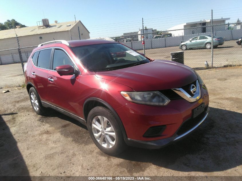 2015 NISSAN ROGUE SV - 5N1AT2MLXFC758460