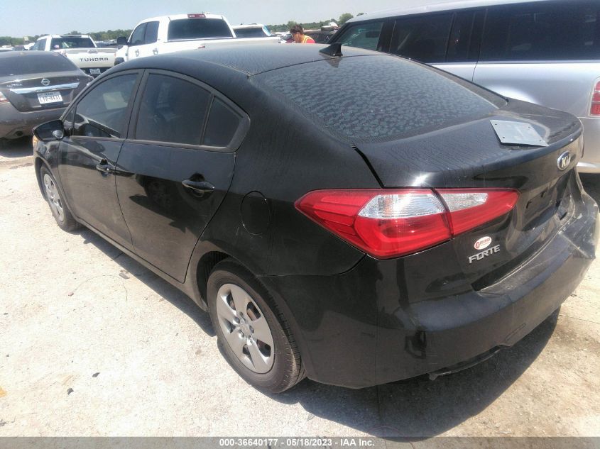 2016 KIA FORTE LX - KNAFK4A6XG5613154