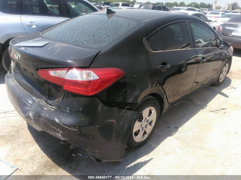 2016 KIA FORTE LX - KNAFK4A6XG5613154