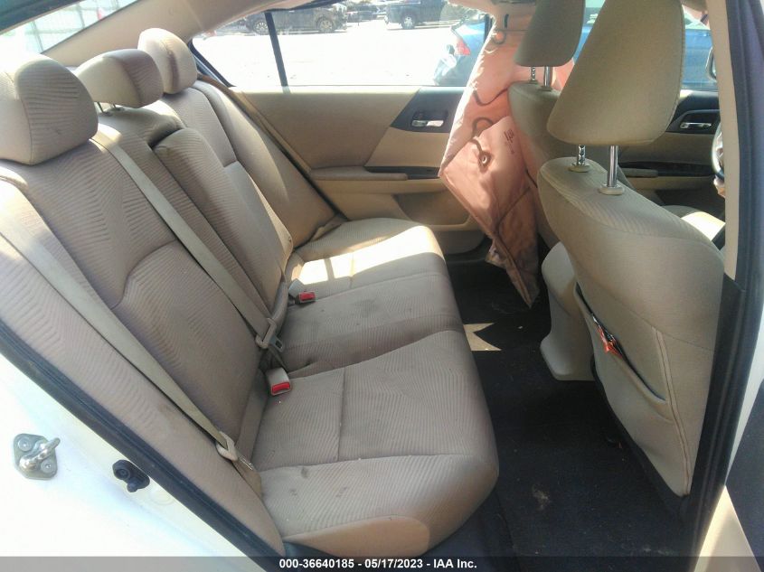 2015 HONDA ACCORD SEDAN LX - 1HGCR2F38FA144299