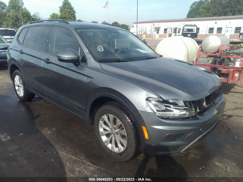 2018 VOLKSWAGEN TIGUAN S - 3VV1B7AX0JM090141