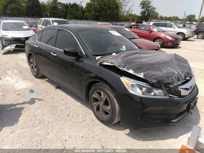 2016 HONDA ACCORD SEDAN LX - 1HGCR2F31GA142363