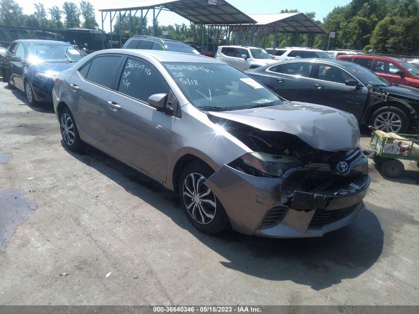 2015 TOYOTA COROLLA L/LE/S/S PLUS/LE PLUS - 2T1BURHE4FC376829