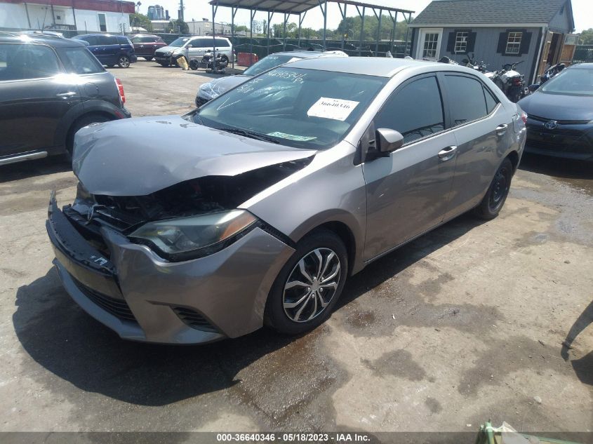 2015 TOYOTA COROLLA L/LE/S/S PLUS/LE PLUS - 2T1BURHE4FC376829