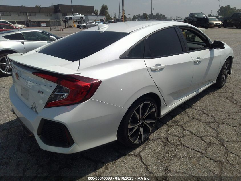 2018 HONDA CIVIC SI SEDAN 2HGFC1E58JH700262