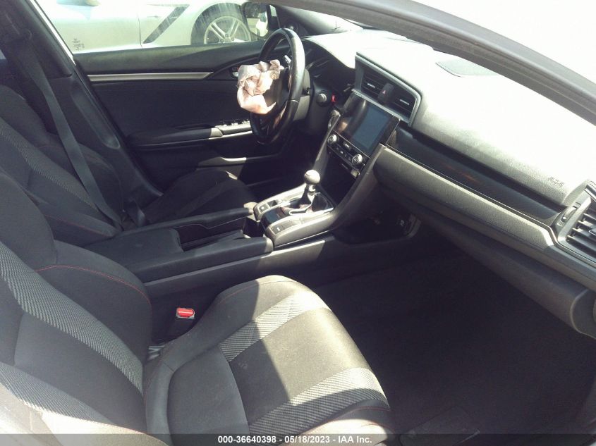 2018 HONDA CIVIC SI SEDAN 2HGFC1E58JH700262