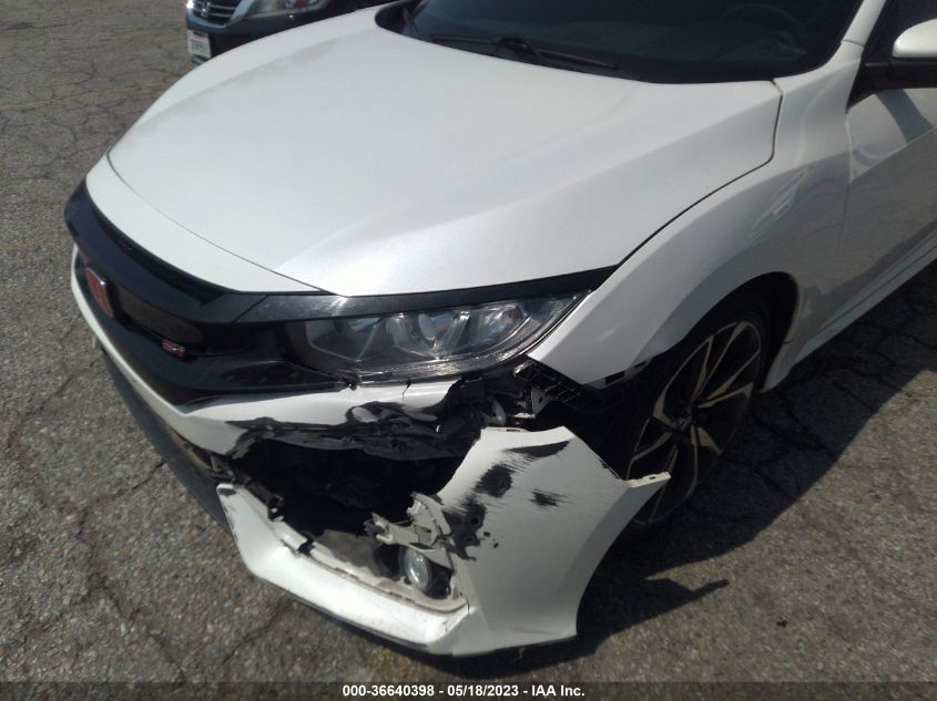2018 HONDA CIVIC SI SEDAN 2HGFC1E58JH700262