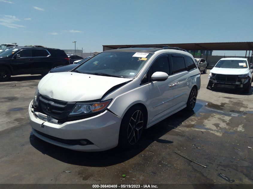 2014 HONDA ODYSSEY TOURING - 5FNRL5H90EB035208