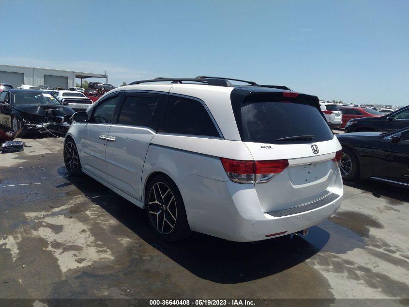 2014 HONDA ODYSSEY TOURING - 5FNRL5H90EB035208