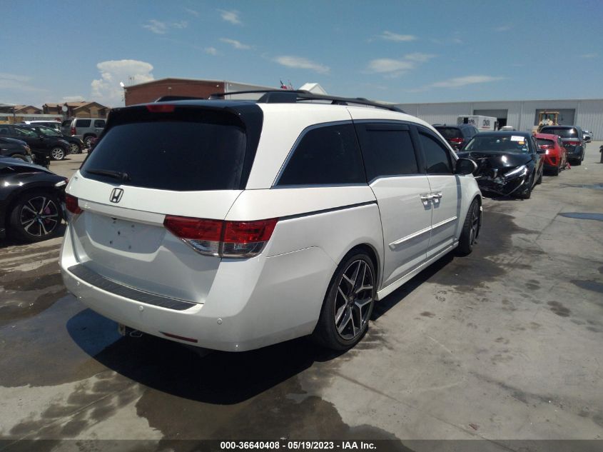 2014 HONDA ODYSSEY TOURING - 5FNRL5H90EB035208