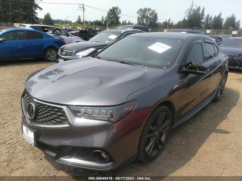 2018 ACURA TLX W/A-SPEC PKG RED LEATHER - 19UUB3F64JA005577
