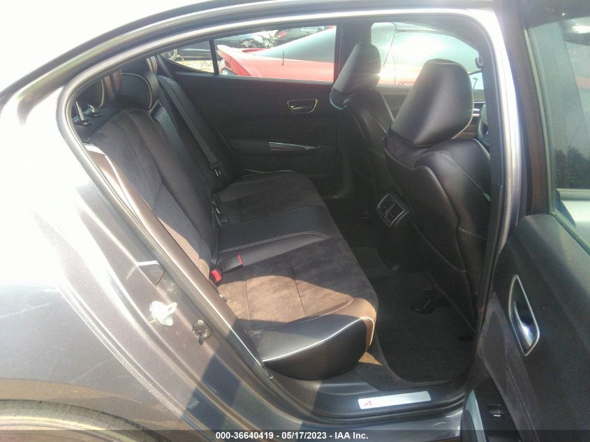 2018 ACURA TLX W/A-SPEC PKG RED LEATHER - 19UUB3F64JA005577