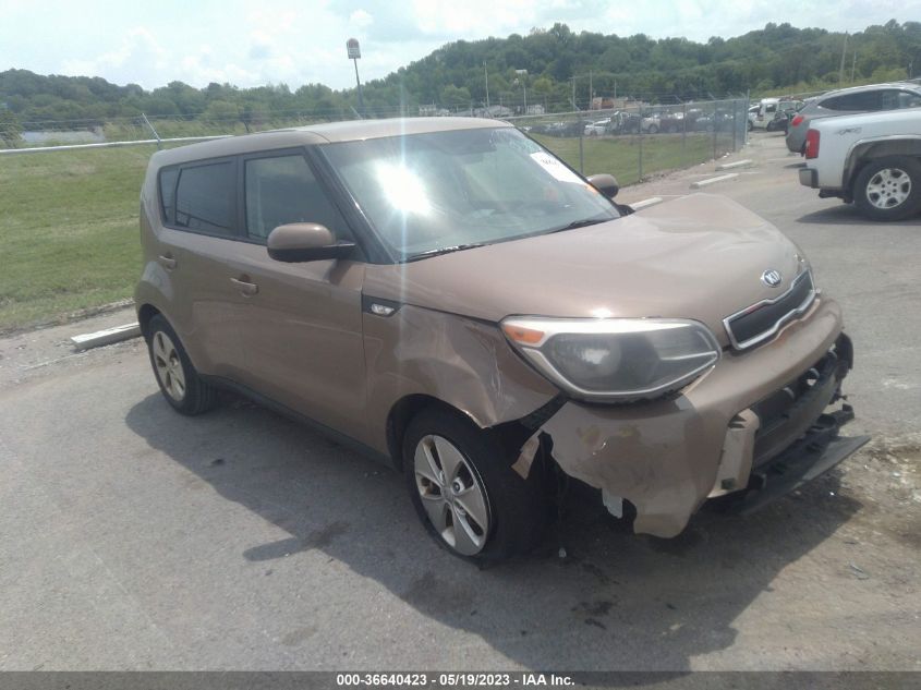 2014 KIA SOUL BASE - KNDJN2A23E7029587