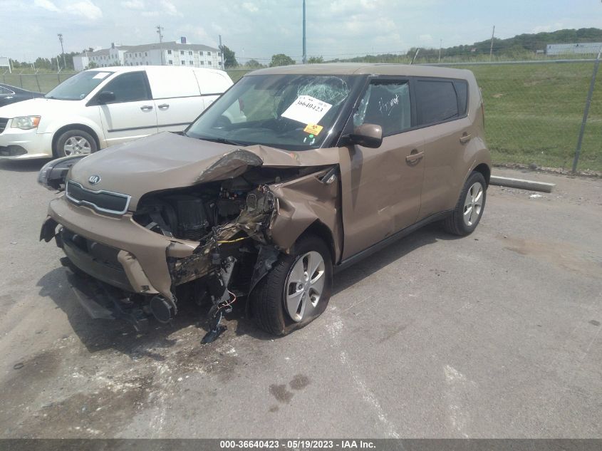2014 KIA SOUL BASE - KNDJN2A23E7029587
