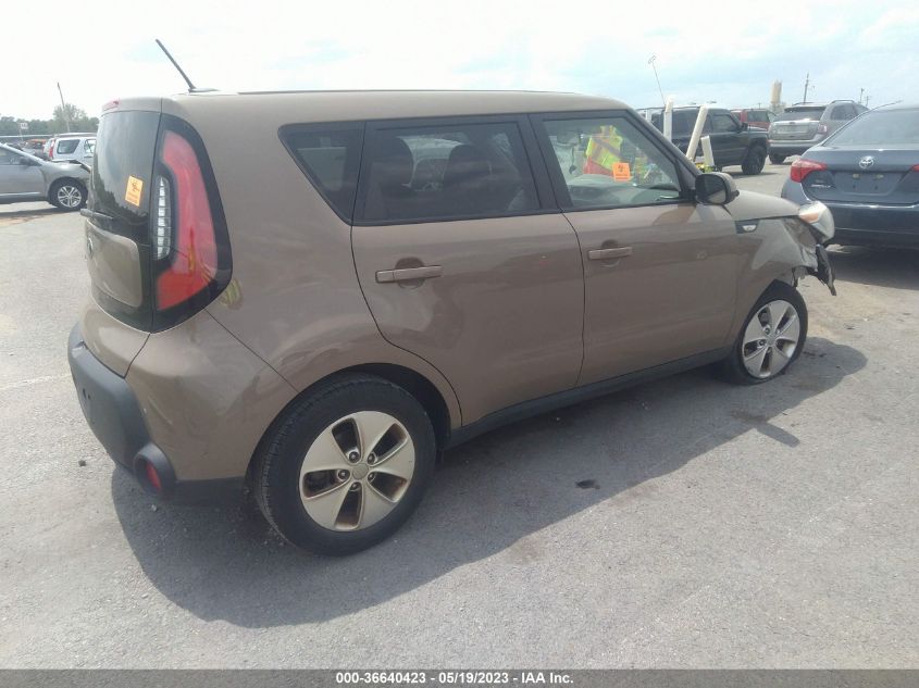 2014 KIA SOUL BASE - KNDJN2A23E7029587