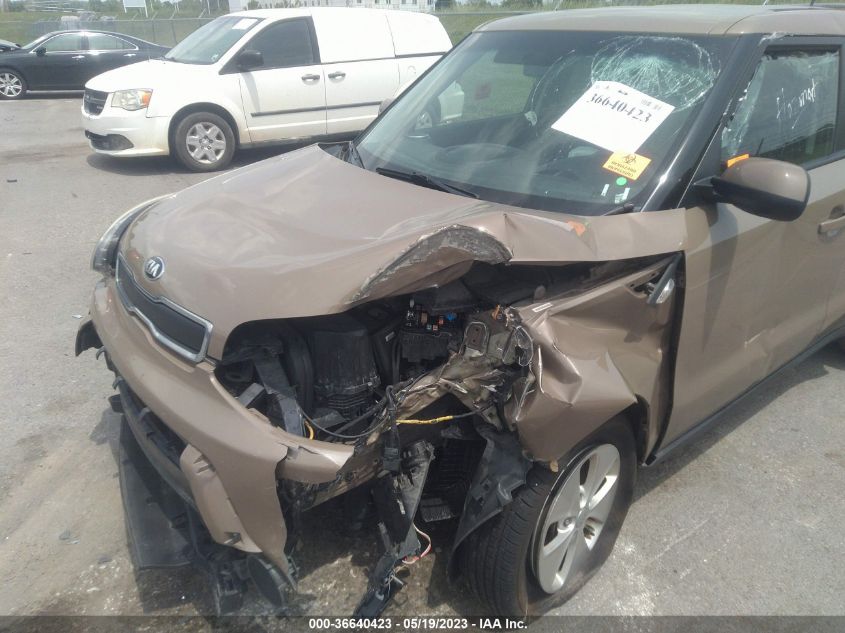 2014 KIA SOUL BASE - KNDJN2A23E7029587