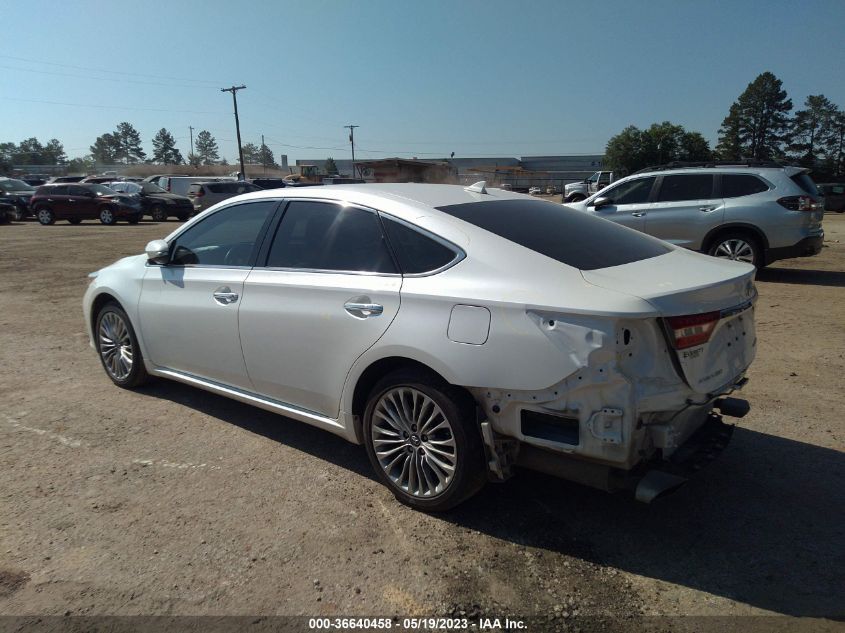 2016 TOYOTA AVALON LIMITED - 4T1BK1EB0GU242210
