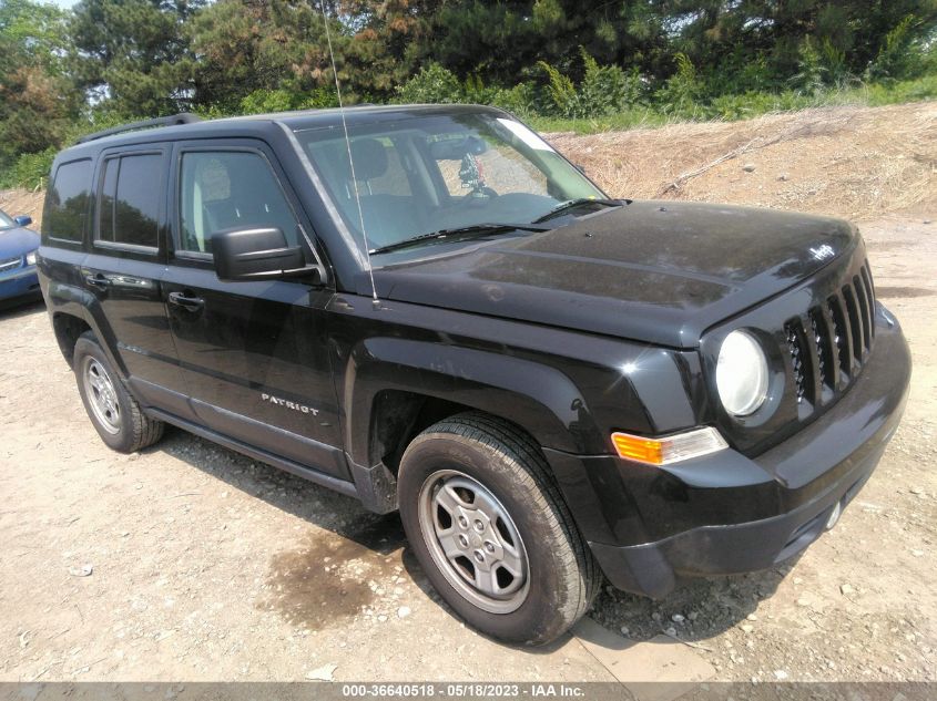 2013 JEEP PATRIOT SPORT - 1C4NJPBA6DD238094