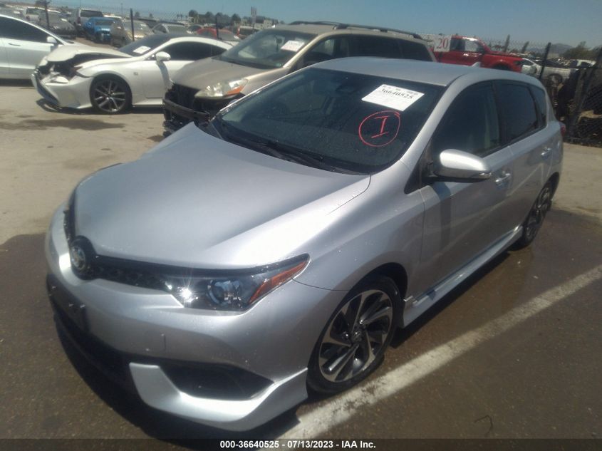 2018 TOYOTA COROLLA IM - JTNKARJE2JJ563109