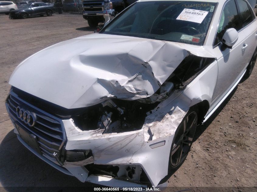 2018 AUDI A4 PREMIUM PLUS - WAUENAF47JN016060