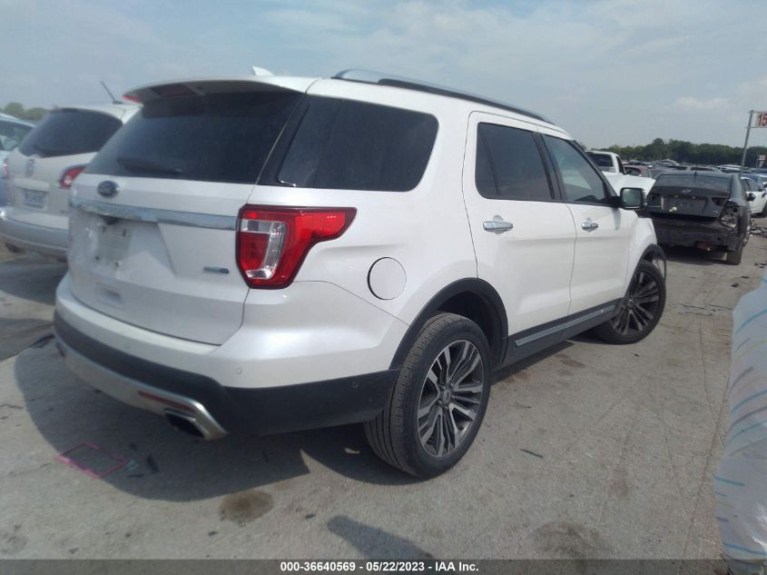 2016 FORD EXPLORER PLATINUM - 1FM5K8HT4GGC85232