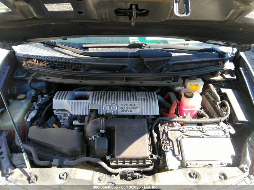 2013 TOYOTA PRIUS ONE/TWO/THREE/FOUR/FIVE - JTDKN3DU8D5661308